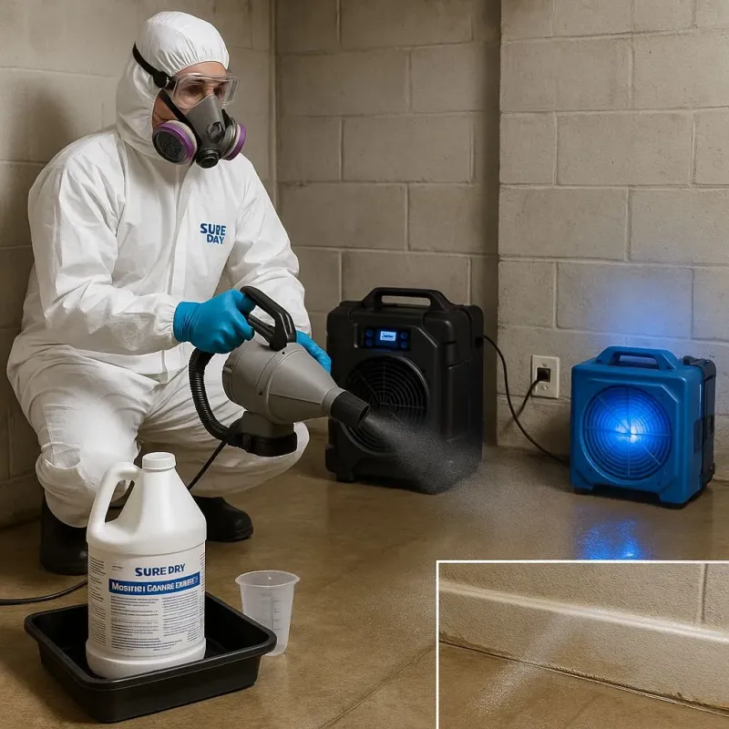 Sanitization and Odor Removal process in Green Bay, WI
