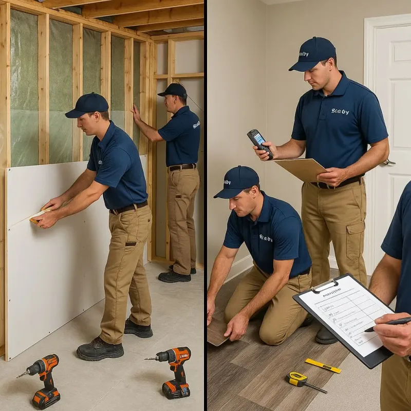 Repairs and Reconstruction process in Green Bay, WI